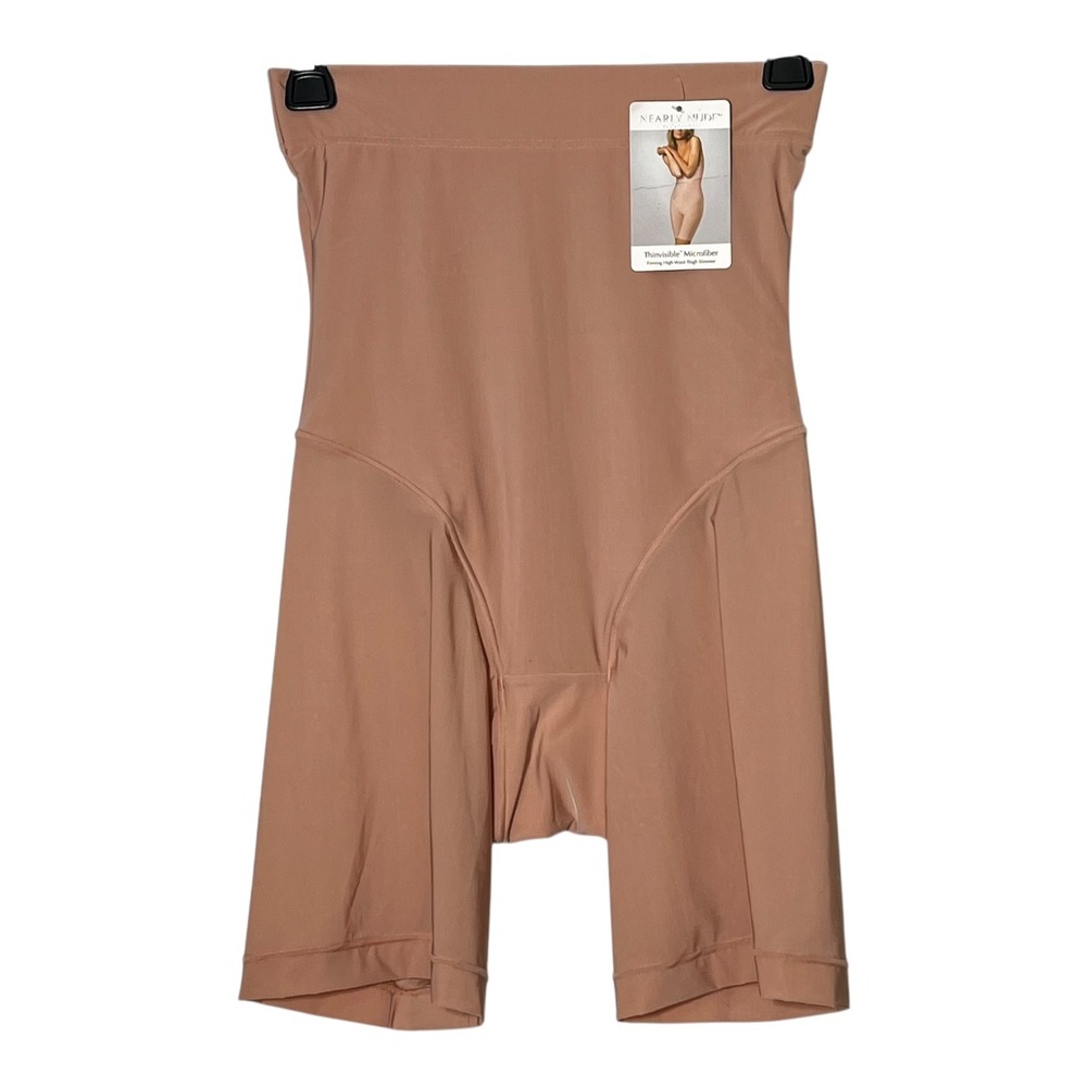 Nearly Nude Thinvisible Microfiber High Waist Thigh Slimmer Rose Mist RH24U001 M